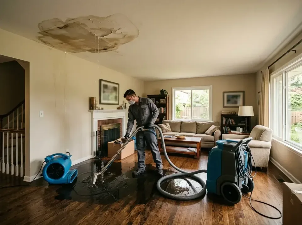 attic-pipe-burst-ceiling-drip-008 — frequently asked questions, Water Damage Restoration & Carpet Care in Mason, MI